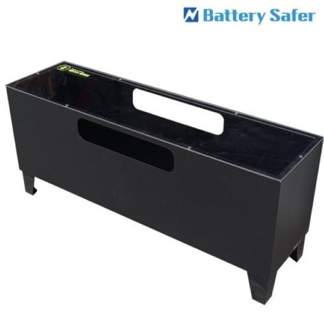 자체제작 비상발전기시동용 배터리 보호커버 폭발방지커버