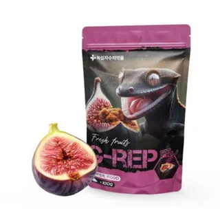 녹십자수의약품 녹십자 지렙 슈퍼푸드 크레 사료 무화과 50g 도마뱀 크레스티드게코 슈푸