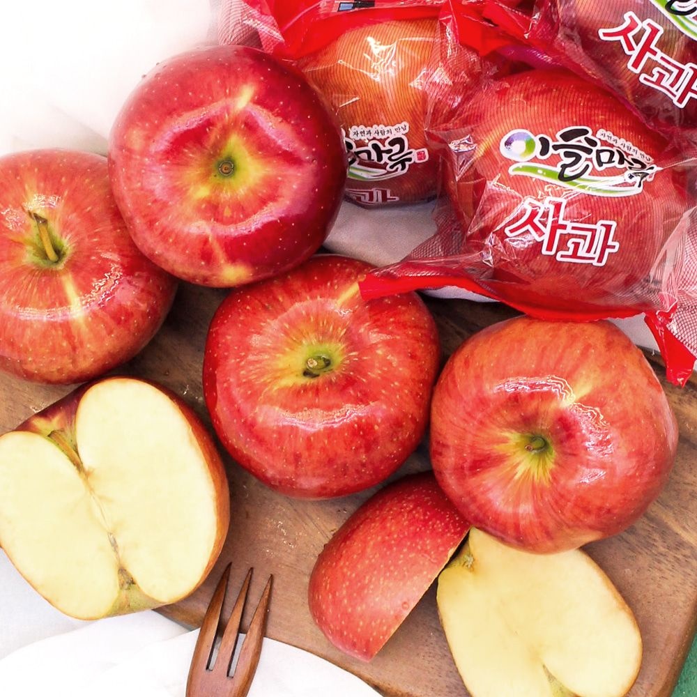 [온누리상품 상생페이백] 당찬 경북 저탄소 세척사과 정품 2kg 3kg  골라담기 당도선별 (부사)