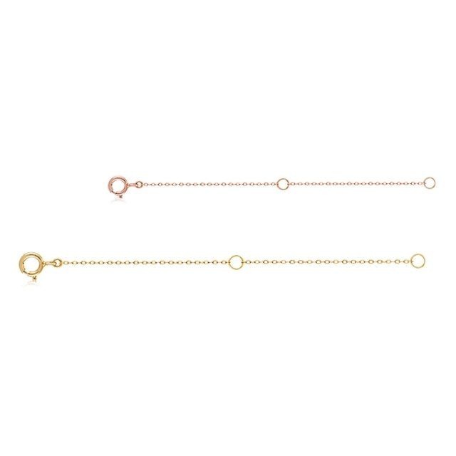 [니지쥬얼리] 14K GOLD 심플 6cm 연장체인