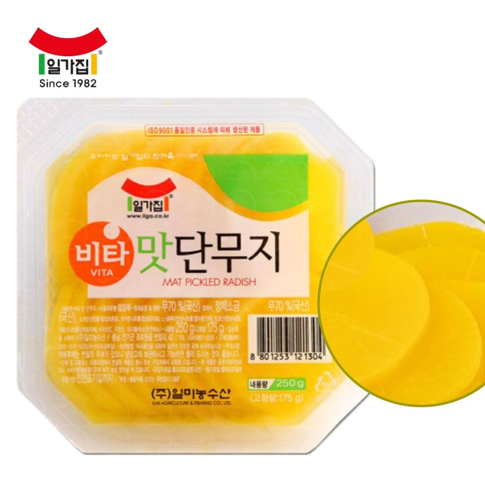 [오늘출발] 일가집 맛단무지 250g