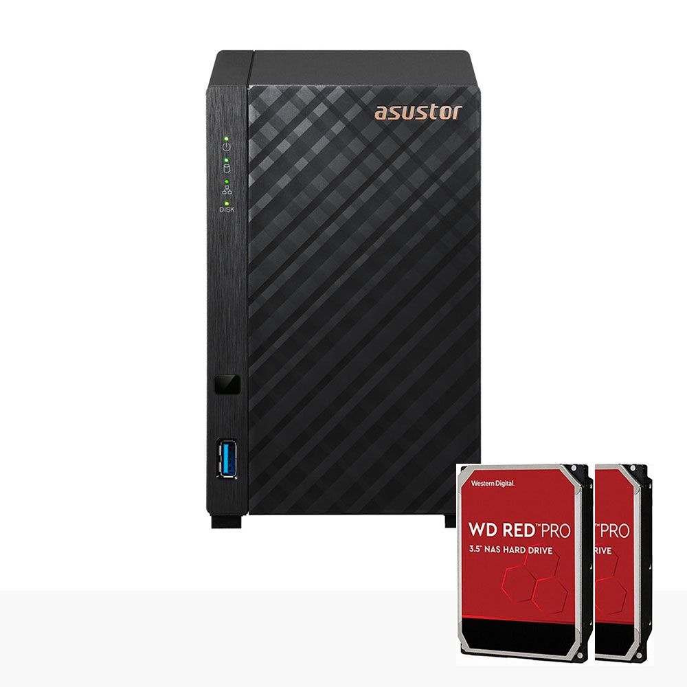 아수스토어 AS1102TL 48TB(24TBx2개) 2베이 NAS 네트워크 스토리지