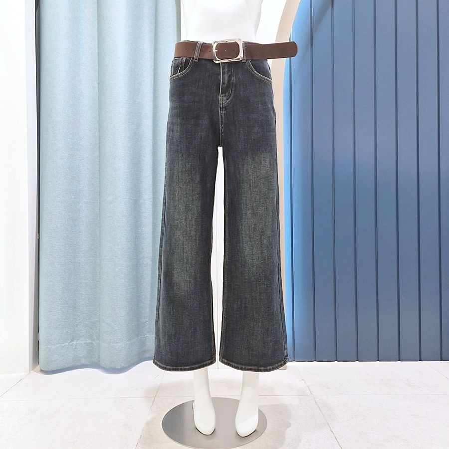 리펜 스튜디오 [AK원주점] [리펜스튜디오] 빅벨트 세트 기모안감 데님팬츠 SH02PC501