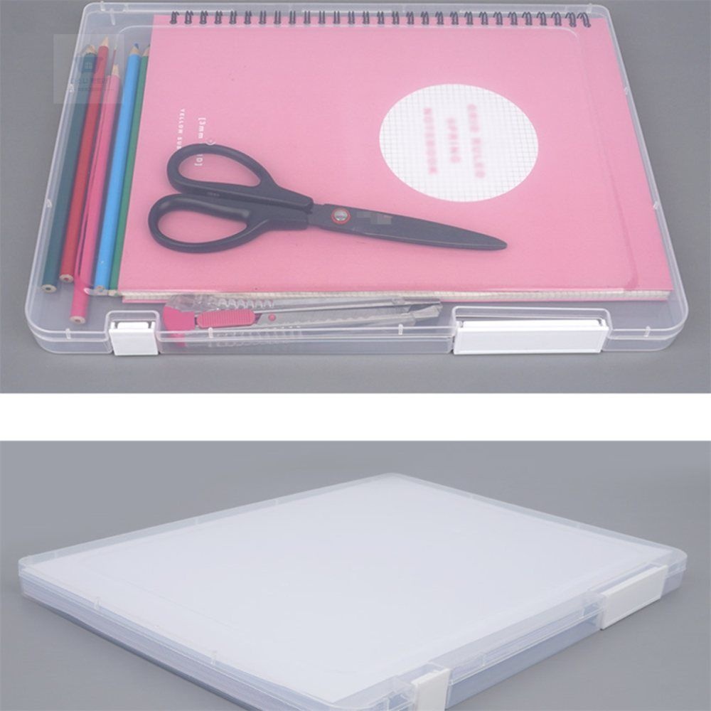 다소니디자인 투명 파일 케이스 A5 A4 파일보관함 플라스틱파일케이스 서류보관케이스