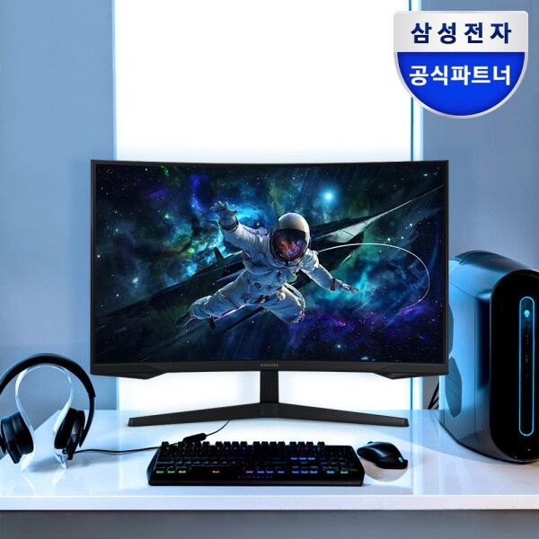 삼성전자 삼성전자 [삼성전자] 삼성 오디세이 G5 S27CG550 68.4cm (27인치) 게이밍모니터 QHD 165Hz 1ms