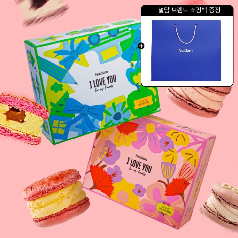 [롯데백화점] 널담 [널담] 널담은 듀오에디션 16구 (솔티드플라워/블루베리스타)