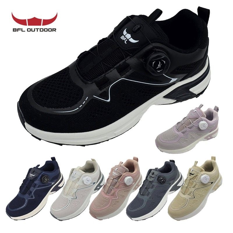 버팔로 BFL 발편한 다이얼 운동화 남성 워킹화 여성 런닝화 조깅화 신발 블랙 슈즈 521583