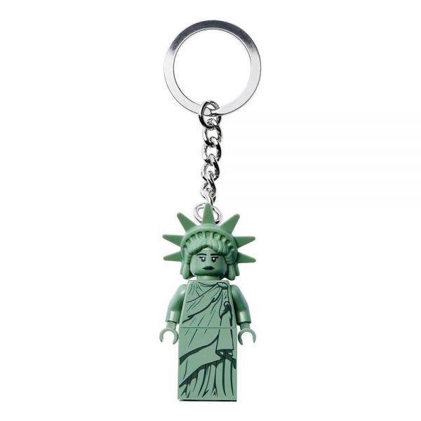 [해외] LEGO Lady Liberty 열쇠고리 854082, 초록색.