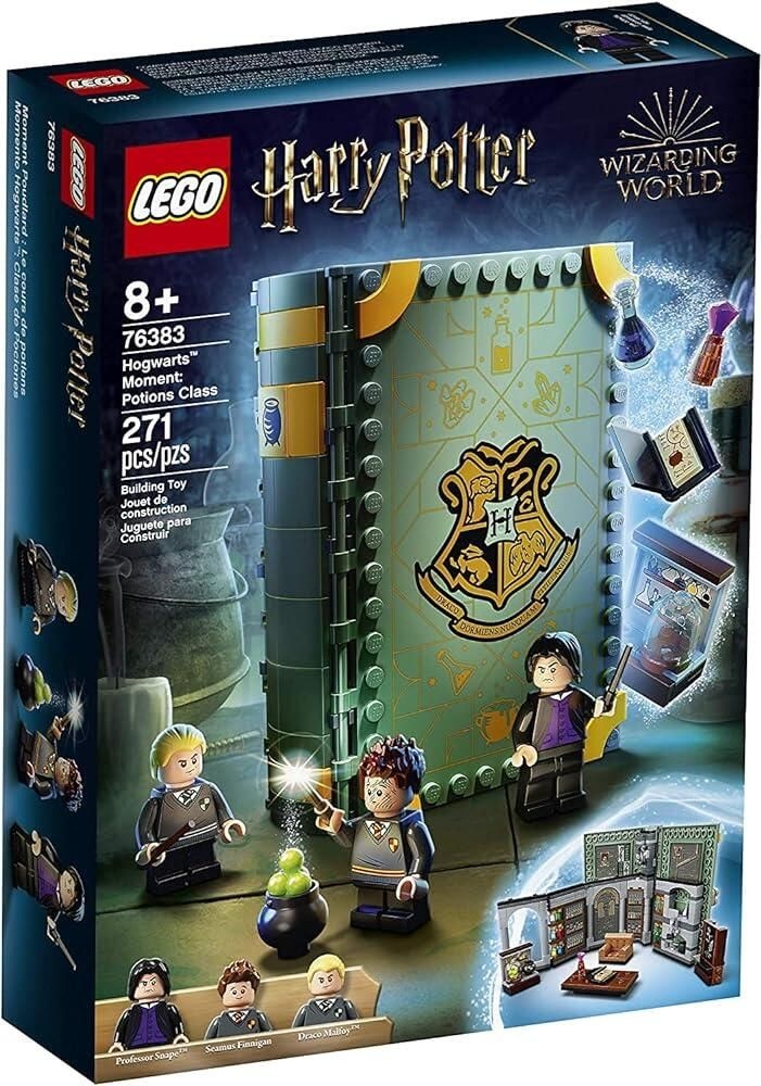 레고 [해외] LEGO 해리 포터 호그와트 모멘트: 포션 클래스 76383 벽돌 조립 놀이 세트, 스네이프 교수의 물약 클래스, 2021년 신제