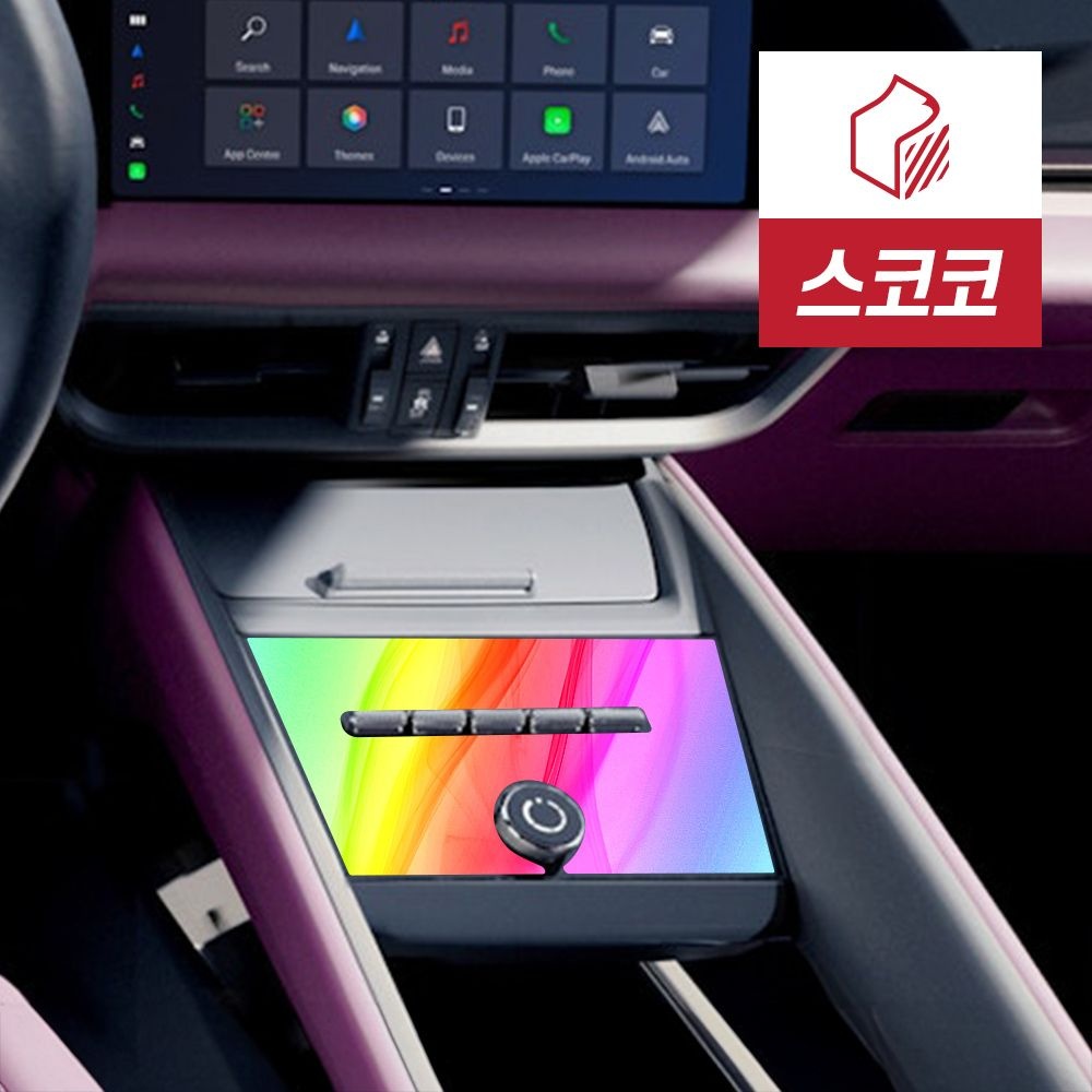 스코코 스코코 포르쉐 마칸 EV 초고화질 트루컬러 AR 센터페시아 공조기 액정보호필름