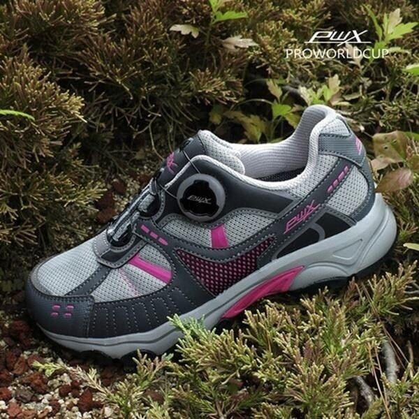 프로월드컵 P123A3091GR 올레길D 다이얼 방수 트레킹화GR