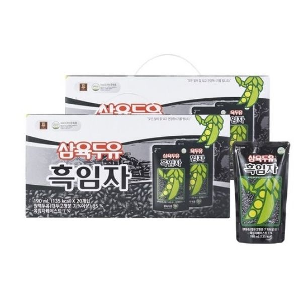 삼육식품 삼육 흑임자두유 파우치 190mlx60입