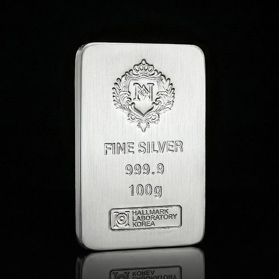 로얄 실버바 100g