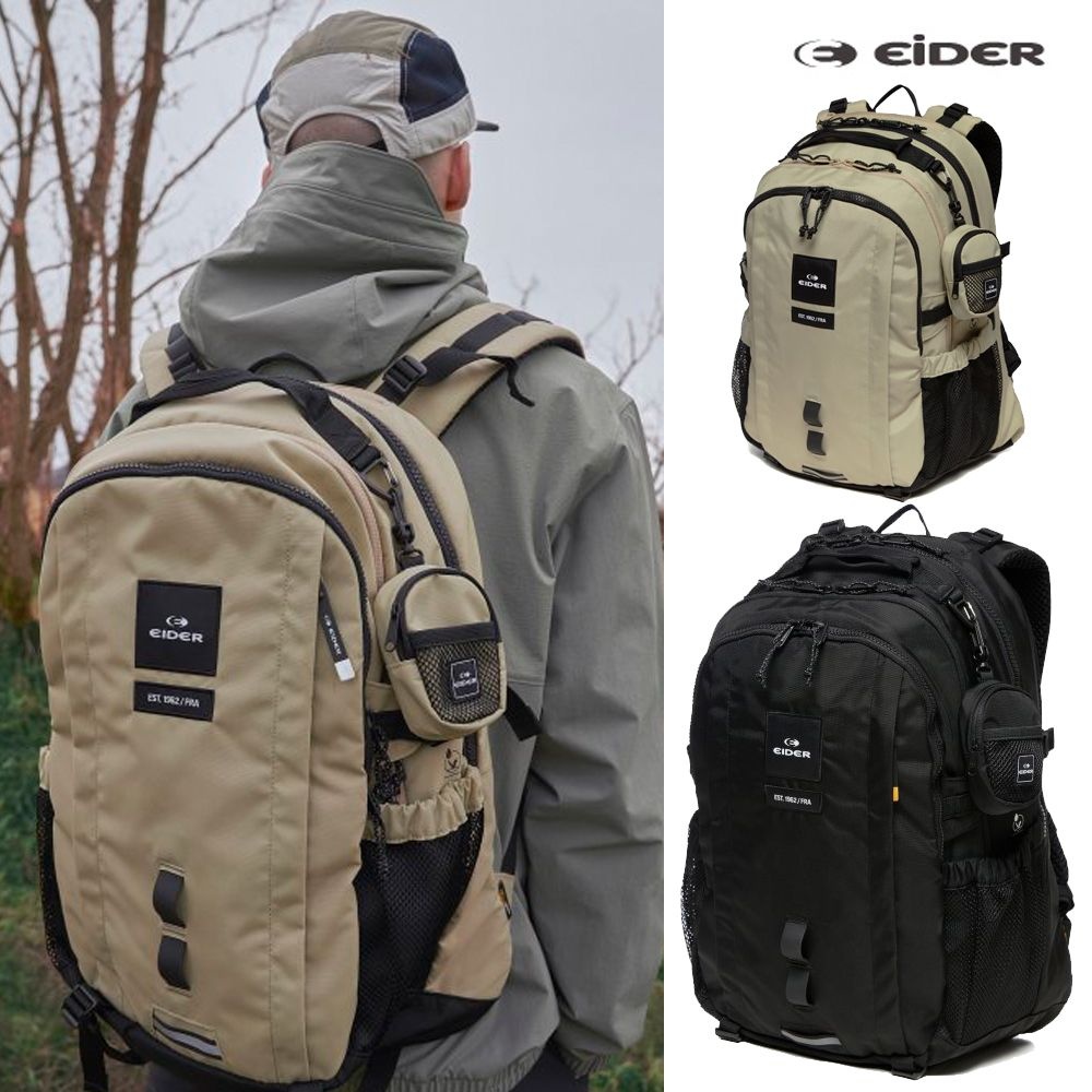 [롯데백화점] 아이더 남녀공용 기능성 (수납성,편의성) 데일리 백팩  제로그래비티 30 (DUA24B41) LE1218604614