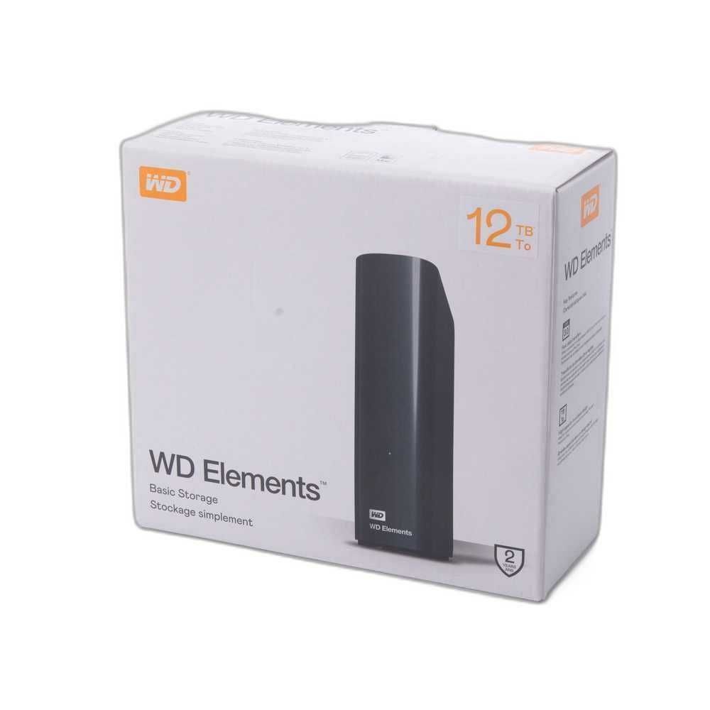 [해외] Western Digital elements 웨스턴디지털 엘리먼트 12TB USB3.0 모바일 외장하드