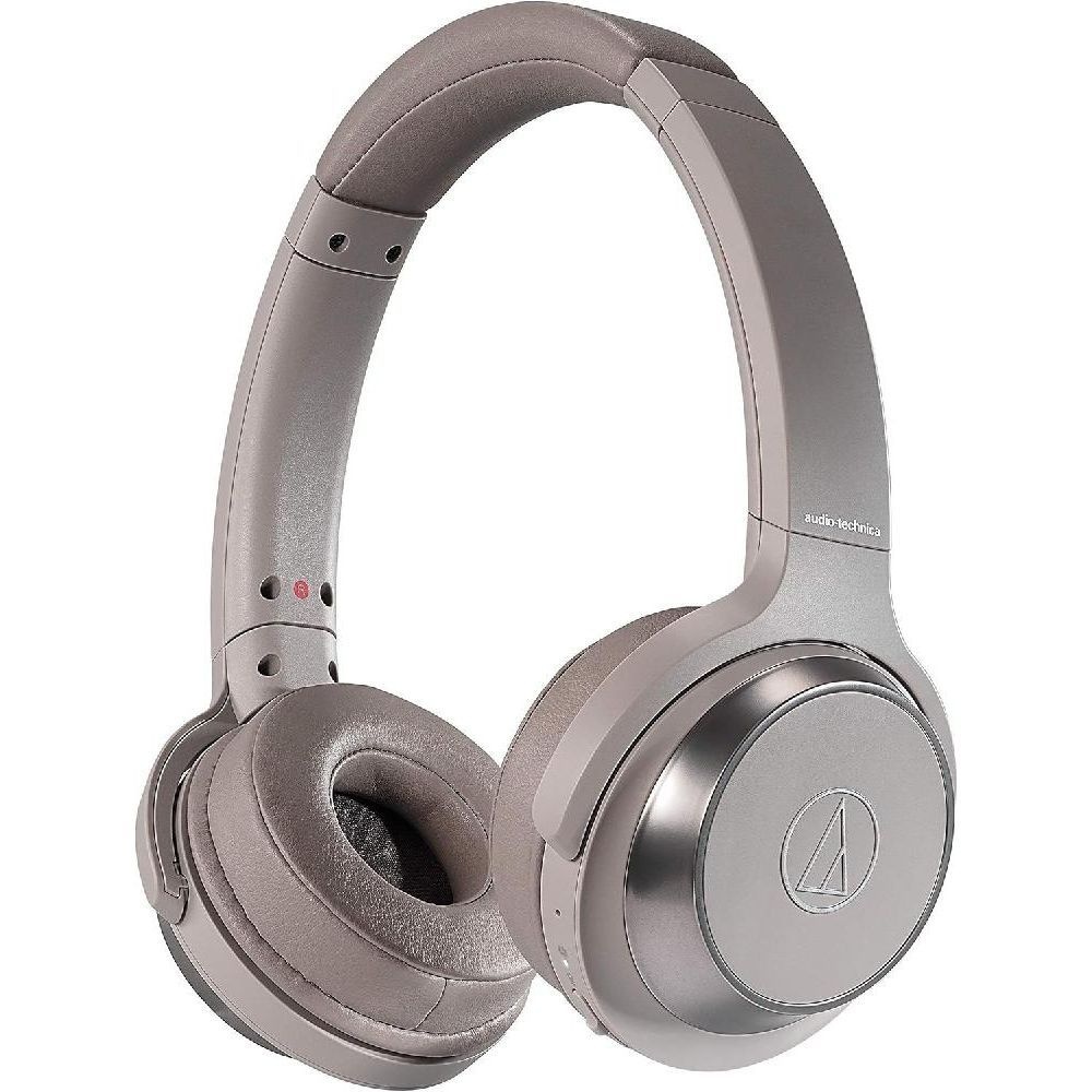 [해외] 오디오테크니카 ATH-WS330BT 무선 헤드폰 온이어 중저음 카키 헤드셋 데일리 운동