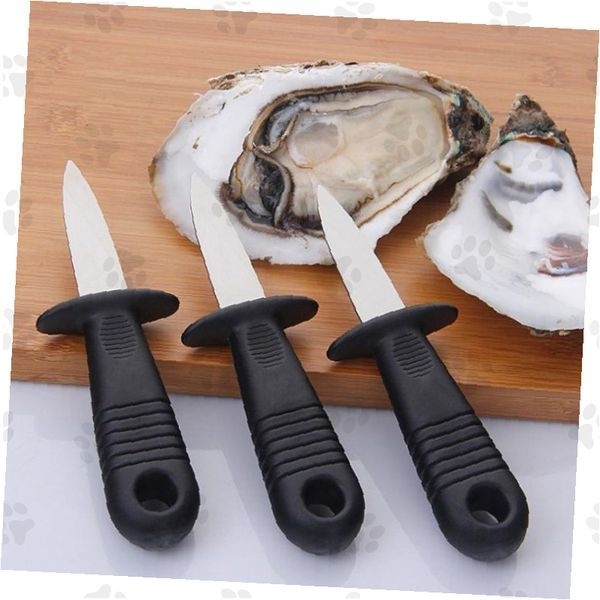 굴까기칼 조개껍질 해산물 전용칼 바지락 꼬막 막칼 검정 손잡이 스테인리스 날 홈파티 요리용품