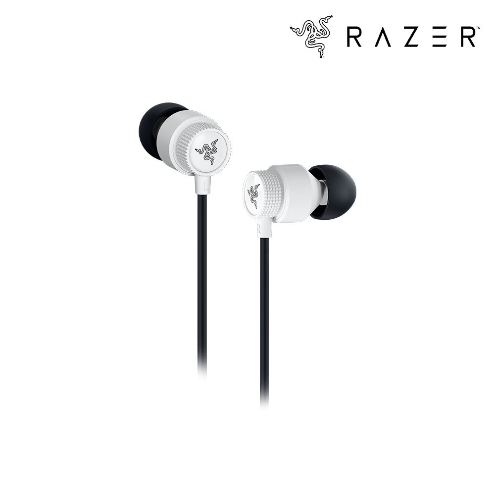 RAZER 레이저코리아 Hammerhead V3 White 해머헤드 V3 화이트 유선 프리미엄 게이밍 이어폰