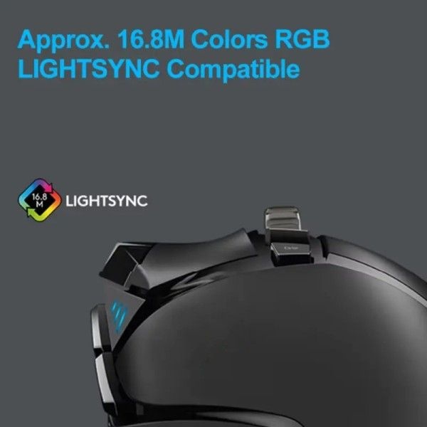 G502 HERO 고성능 게이밍 마우스 16000 DPI 유선 조절