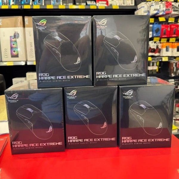 Rog Harpe Ace 익스트림 트라이 모드 무선 카본 파이버 마우스