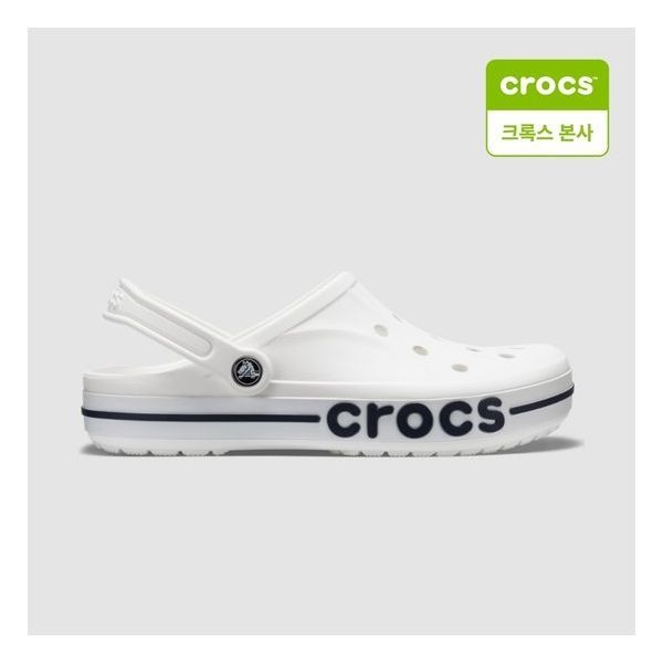 크록스 크록스바야밴드 클로그 화이트 205089-126-GR 890676