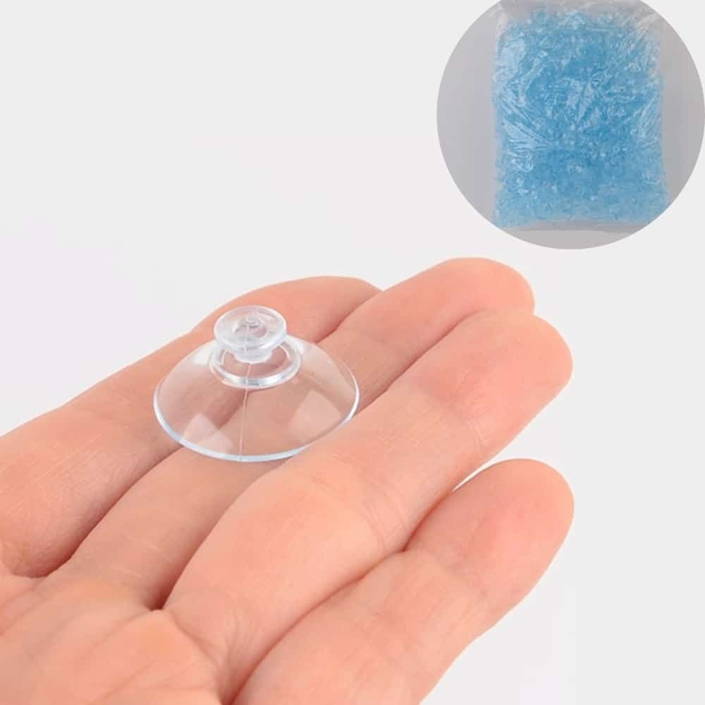 유리부착고무흡착판 22MM 2000개입 흡착고무 원형흡착빨판