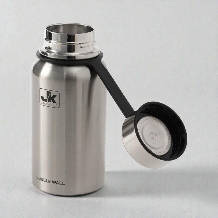 (실버) 진공 올 스텐 보온병 610ml 물병 물통 보냉병 텀블러