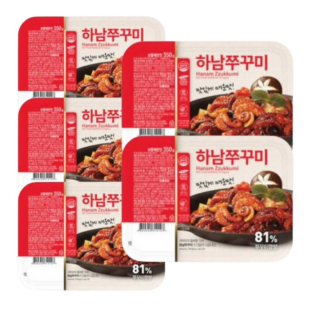 하남쭈꾸미 보통매운맛 500g 5팩