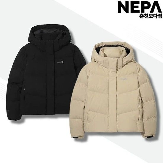 여성 겨울 방품 윈드스토퍼 구스 다운 거위털 패딩 업사이폰 다운 자켓 7L82025