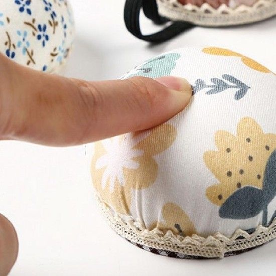 [MEN75935_61]손목핀쿠션 손목핀봉 바느질도구 플라워