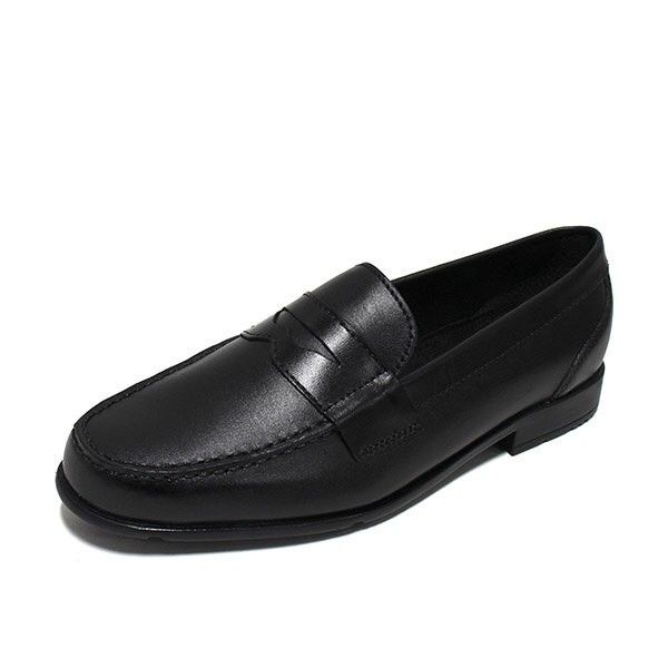 락포트 클래식 페니 로퍼 와이드 남성 구두 신발 블랙 M76443-W 1089646