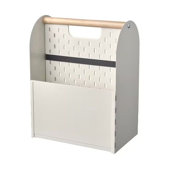 이케아(IKEA) 이케아 VATTENKAR 바텡카르 사무용품 정리대 33x21x43cm/페그보드/SKADIS/손잡이바구니/책상정리대