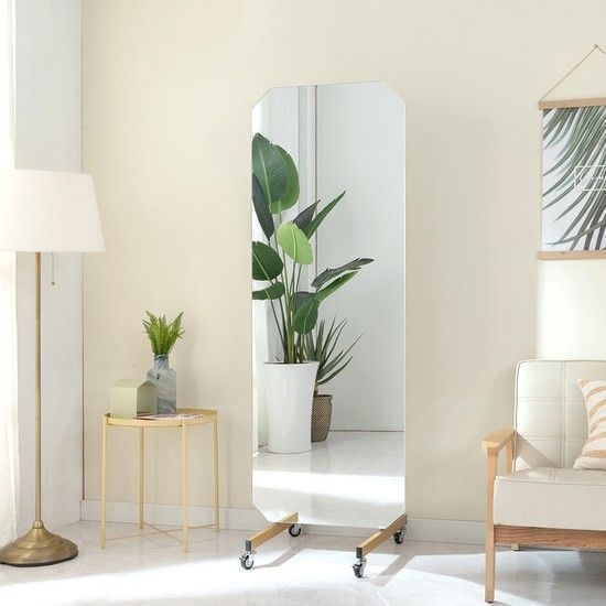 [로쏘오이엠]에스퍼 3타입 600 이동식 스탠드 전신거울  착불