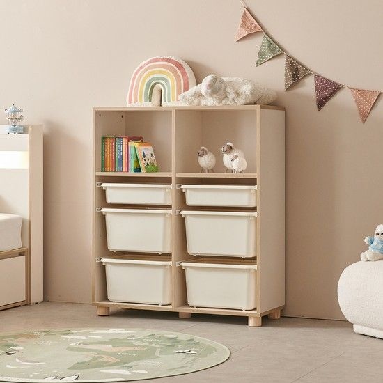 우아미가구oem 마르보 오픈 수납박스 선반장 950 착불