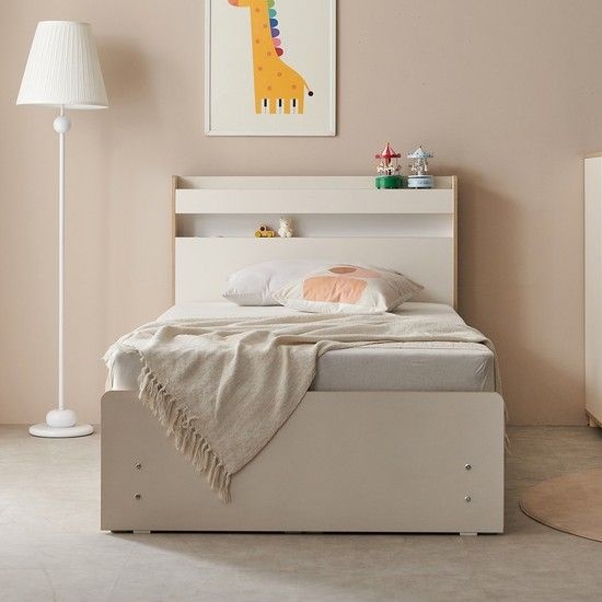 우아미가구oem 마르보 LED 3서랍 수납침대SS 착불