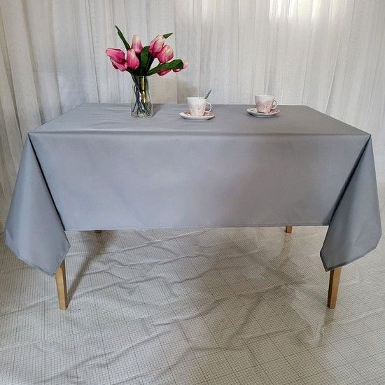 방수식탁보4인 6인방수테이블보 4인용방수식탁보 국산제작 국내산원단 무지 노랑 방수식탁보6인