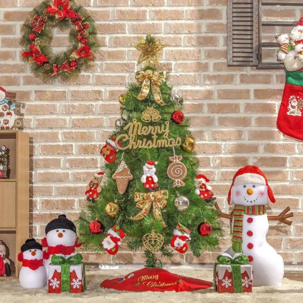 미니 크리스마스 트리 풀세트 전구장식 산타선물 연말장식 소품 파티용품 120cm