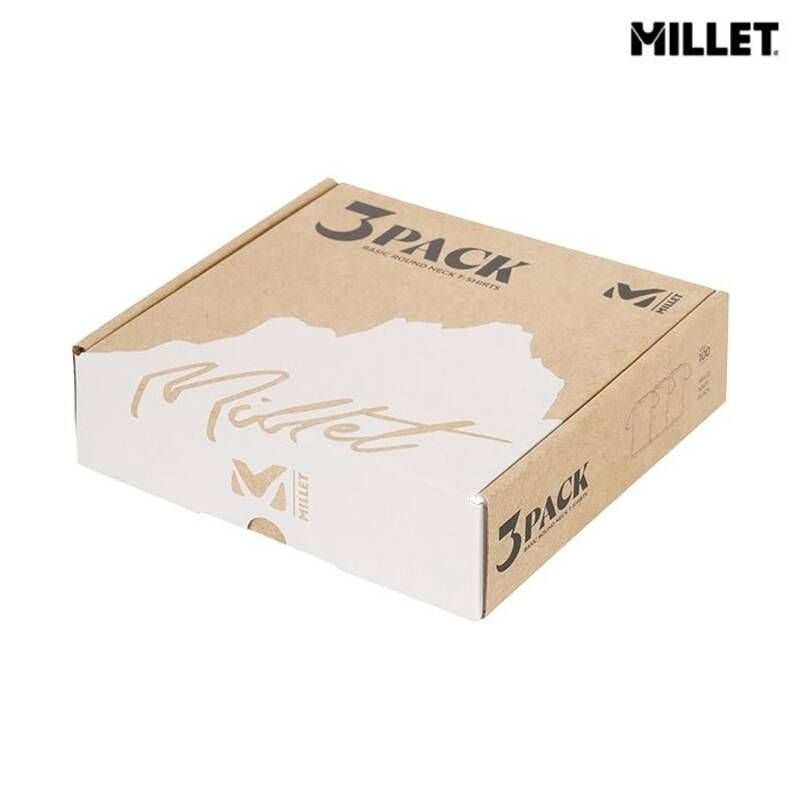 <매장정품> MILLET 밀레 [밀레] 남성 기능성 티셔츠 3팩 반팔 티셔츠_MVTUT302 896192
