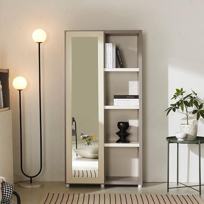 [아우트_61]수납 책장 선반장 F41376 4단 810 2colors