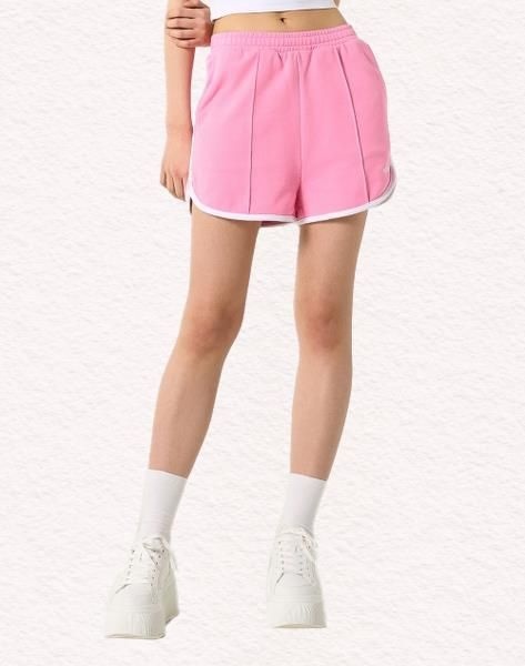 돌핀 널디 NDY 우먼스 블랭크 로고 쇼츠 핑크 PNEU24HP1609 303031