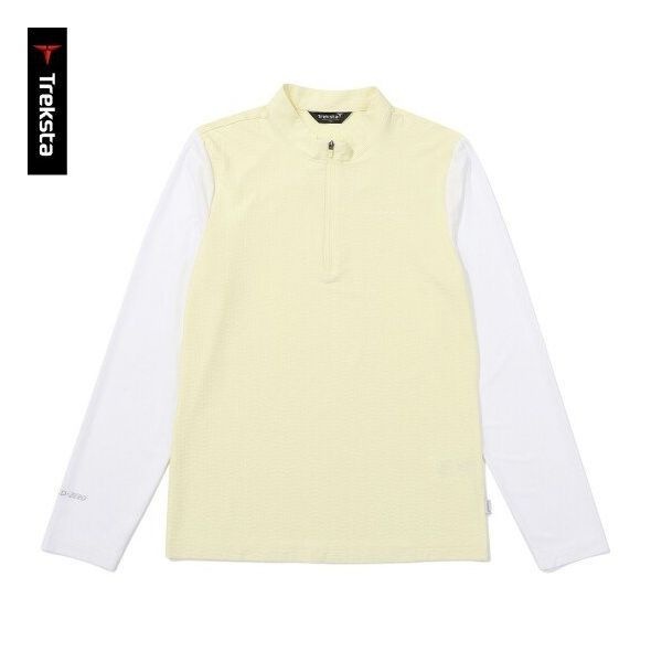 [트렉스타]리카 여성 하프 집업 티셔츠_레몬_US-TS02212 479177