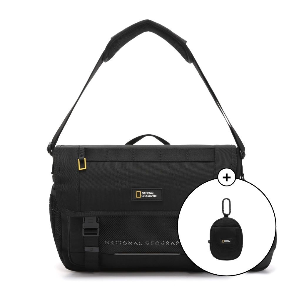 [공식][정상가: 109,000원] N255ACR530 데이즈 메신저백 BLACK