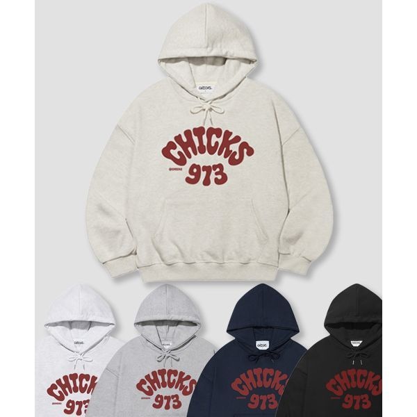 CHICKS 973 후드티 (5 Color 기모 ver)