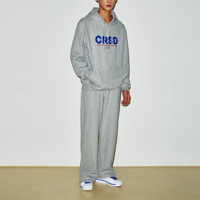 [크로스닷]세븐폰트 기모 후드티와이드세트
