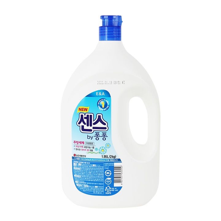 (주)엘지생활건강 히타치엘지데이터스토리지 엘지 센스 주방세제 1.95L(2kg)