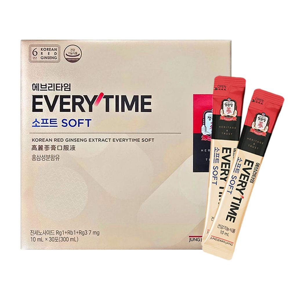 정관장 홍삼정 에브리타임 소프트 10ml x 30포 1박스 액상스틱 홍삼액 V