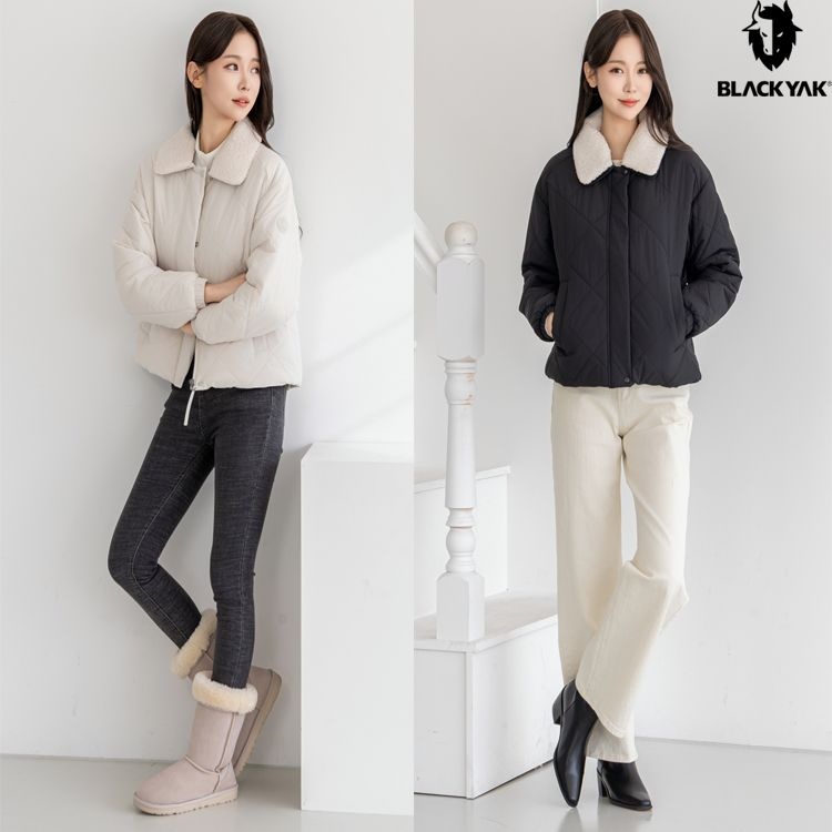 블랙야크 여성 퍼카라 퀼팅
