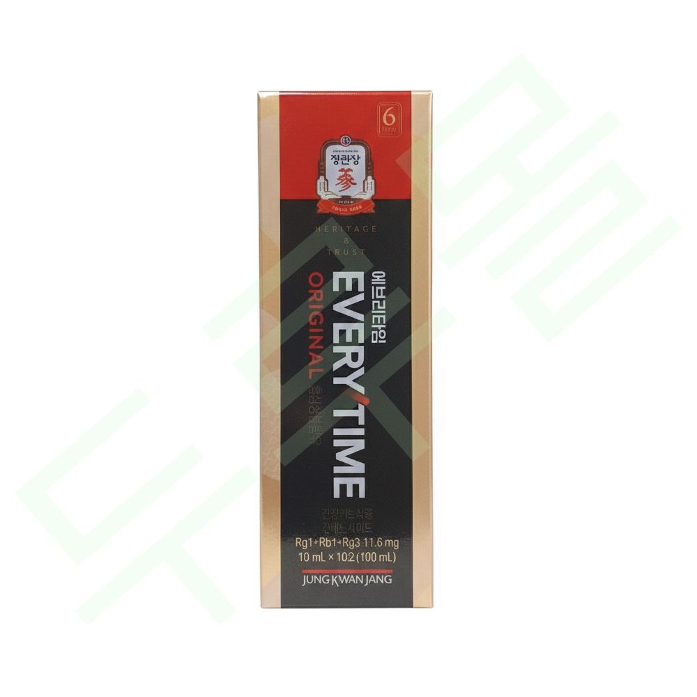 정관장 홍삼정 에브리타임 10ml × 10포 짜먹는홍삼
