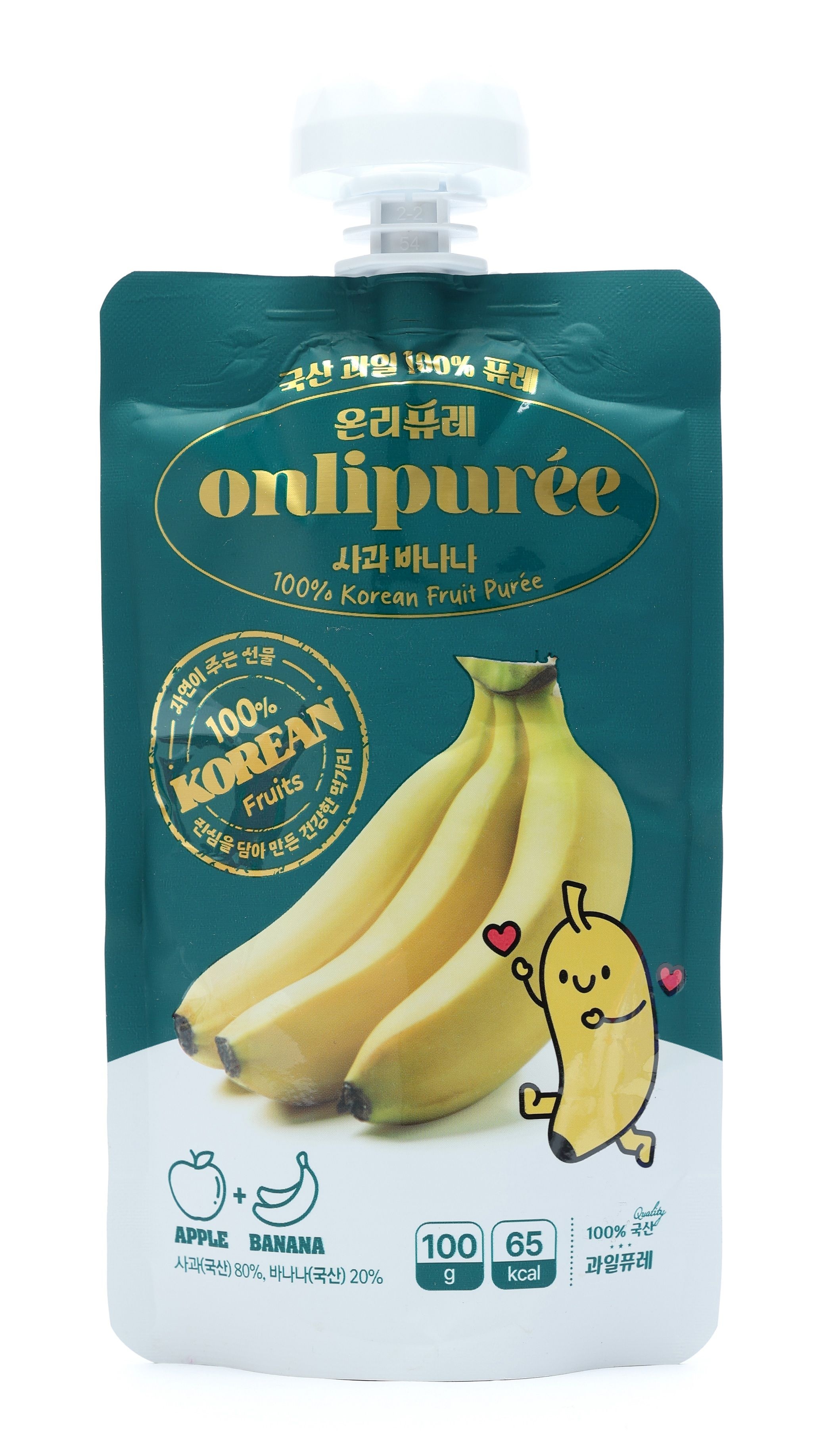 온리퓨레 짜먹는 사과바나나 파우치 10개