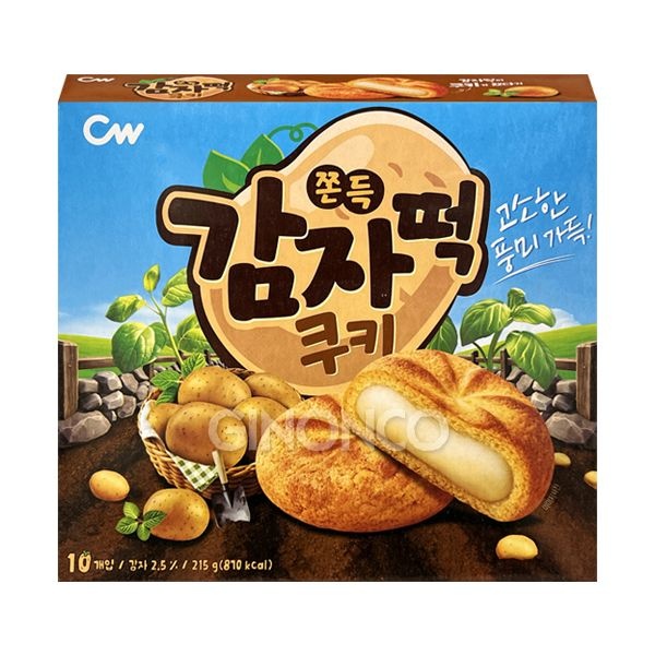 청우 쫀득 감자떡쿠키 215g 디저트 간식 어른